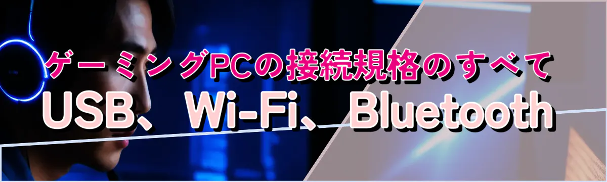ゲーミングPCの接続規格のすべて：USB、Wi-Fi、Bluetooth