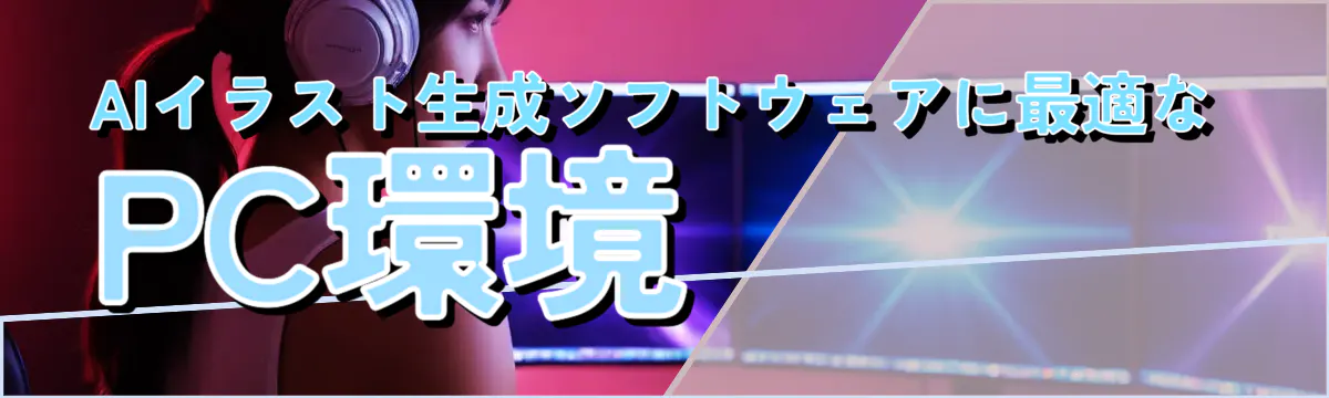 AIイラスト生成ソフトウェアに最適なPC環境
