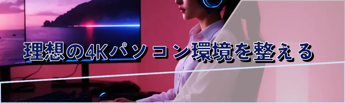 理想の4Kパソコン環境を整える