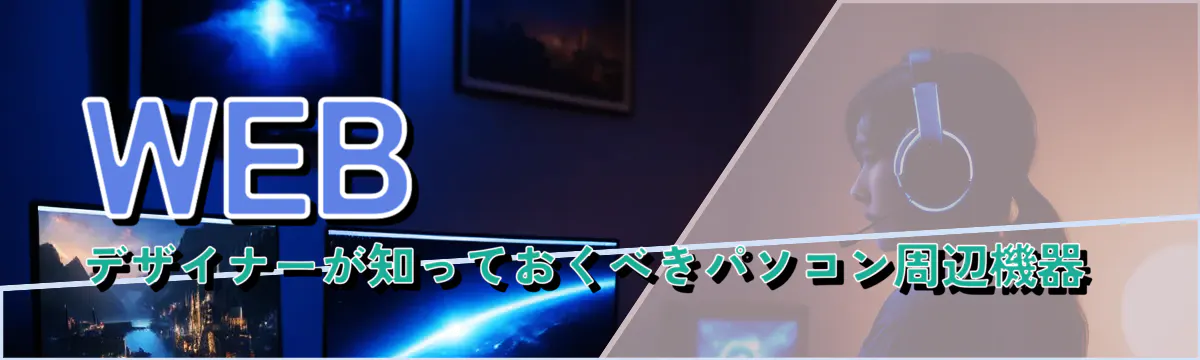 WEBデザイナーが知っておくべきパソコン周辺機器 
