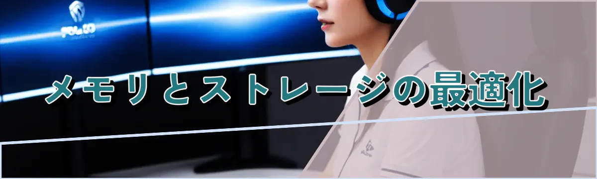 メモリとストレージの最適化