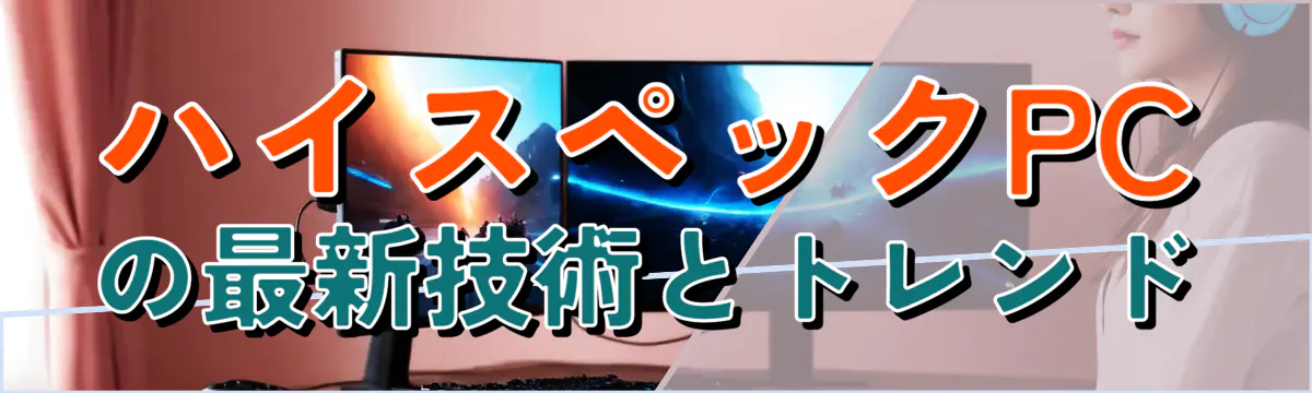 ハイスペックPCの最新技術とトレンド
