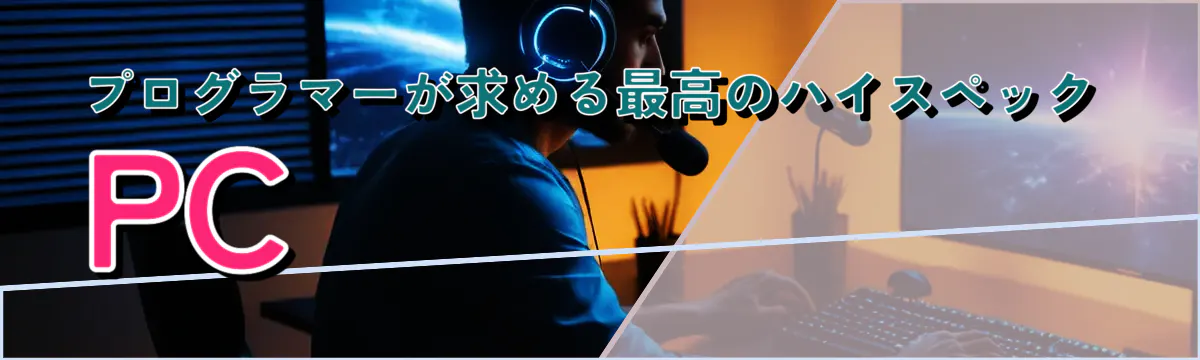 プログラマーが求める最高のハイスペックPC