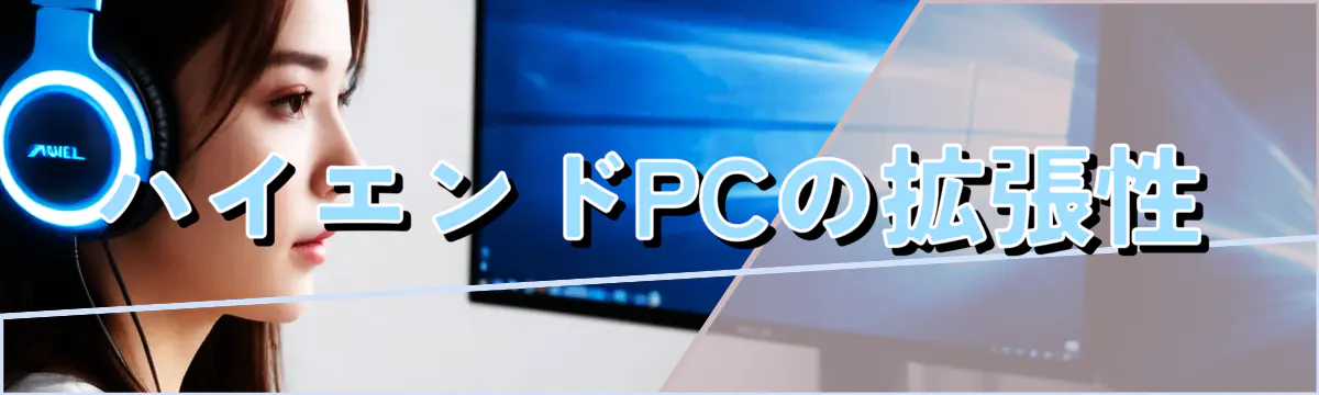 ハイエンドPCの拡張性