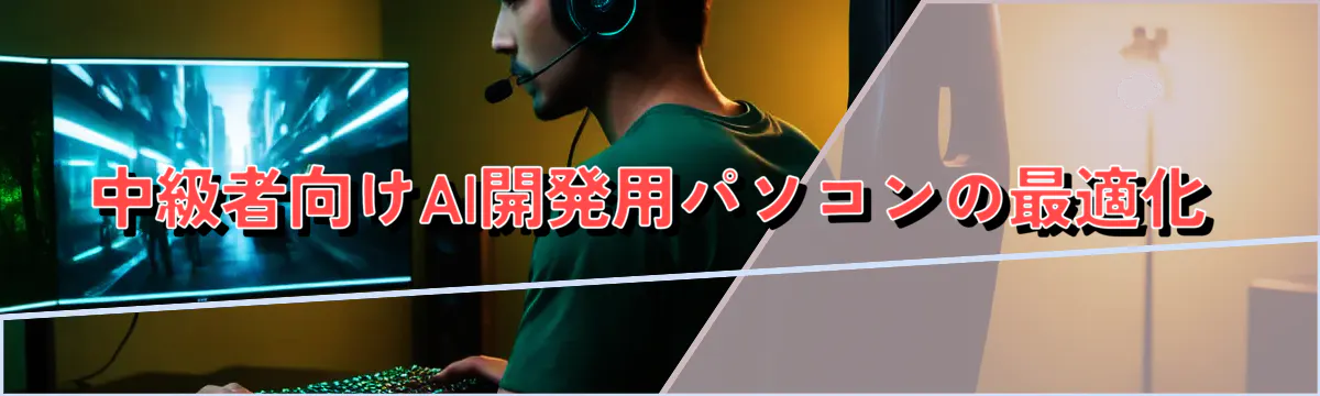 中級者向けAI開発用パソコンの最適化