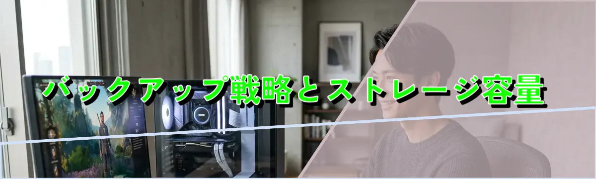 バックアップ戦略とストレージ容量