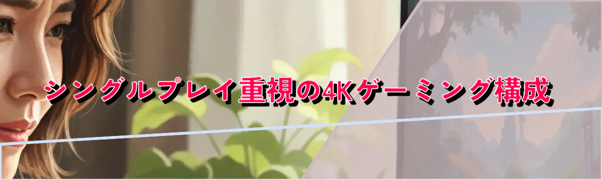 シングルプレイ重視の4Kゲーミング構成