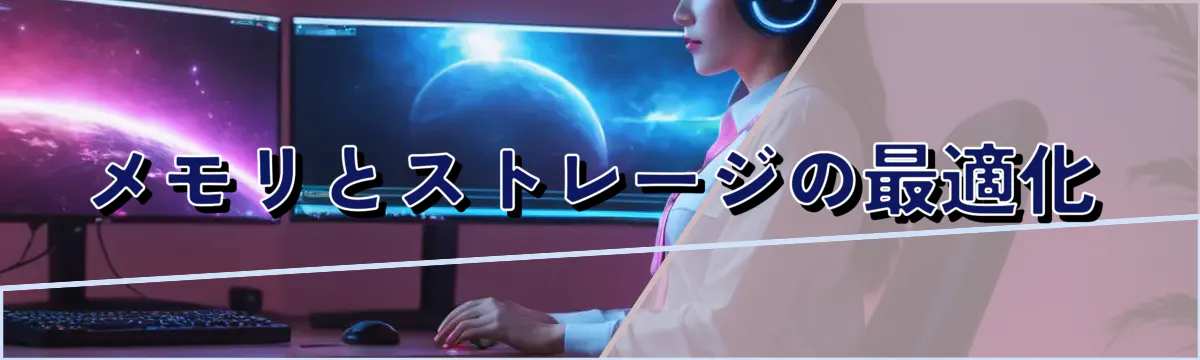メモリとストレージの最適化