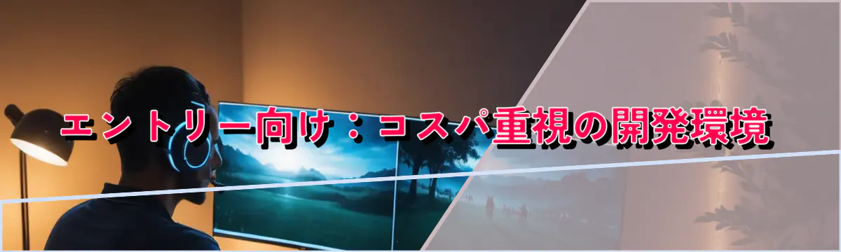 エントリー向け:コスパ重視の開発環境