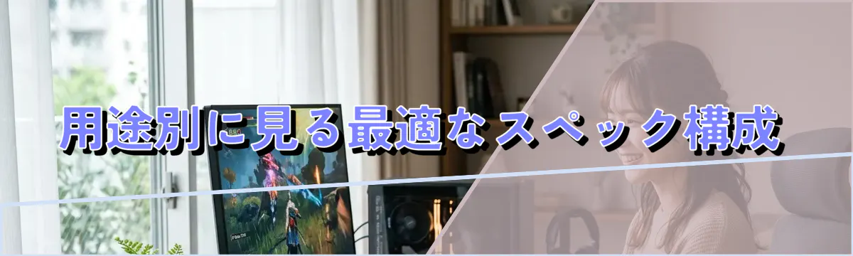 用途別に見る最適なスペック構成