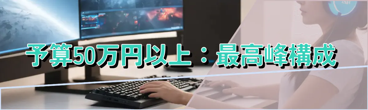 予算50万円以上：最高峰構成