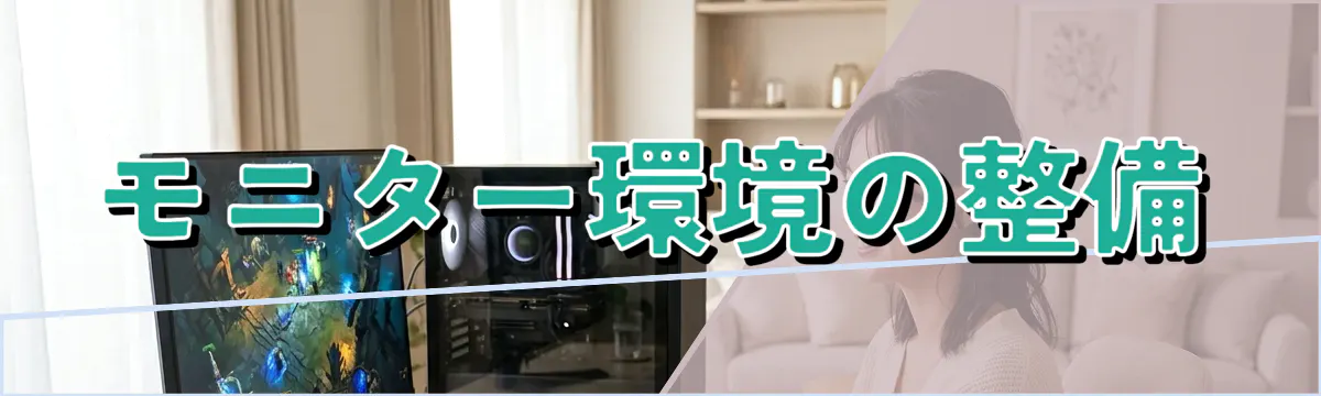 モニター環境の整備