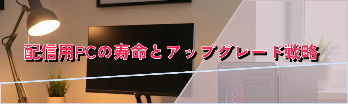 配信用PCの寿命とアップグレード戦略