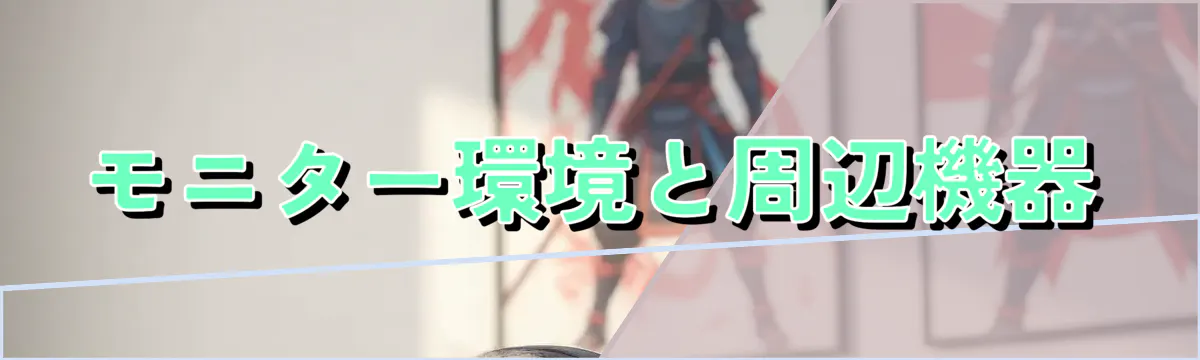 モニター環境と周辺機器