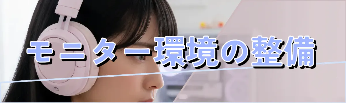 モニター環境の整備