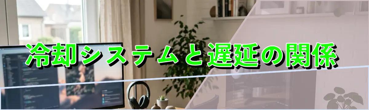 冷却システムと遅延の関係
