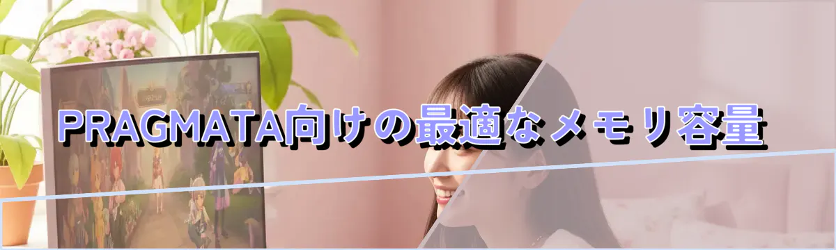 PRAGMATA向けの最適なメモリ容量